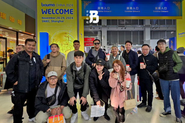 ลูกค้า BUBULAALAA ร่วมทริปดูงาน BAUMA Shanghai ประเทศจีน เพื่อค้นหาซัพพลายเออร์จีนและแหล่งวัตถุดิบจีนสำหรับธุรกิจไทย